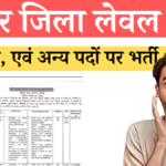 Bihar District Level Bharti 2024