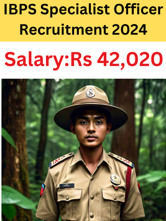 IBPS Specialist Officer Recruitment 2024: Apply Online, For 896 Post