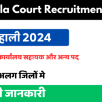 Bihar jila Court Recruitment 2024 बिहार के अलग अलग जिलो में आई नई भर्ती,10वी पास वाले के लिए