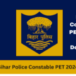 Bihar Police Constable PET Admit Card Download 2024 for Physical Eligibility Details