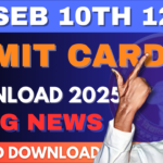 BSEB 10th 12th Admit Card